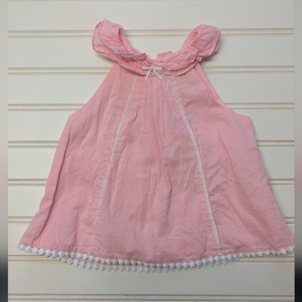 Janie and Jack Pink Ruffled Top